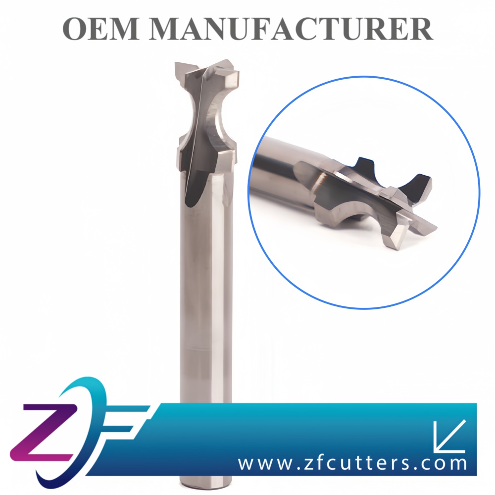 四刃整体硬质合金成型铣刀 ZF_FORMM_51