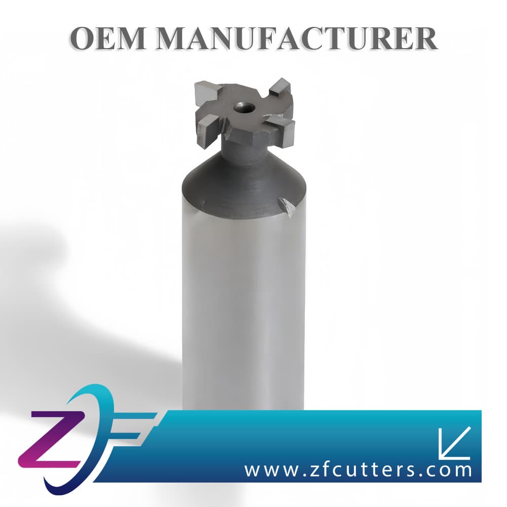 四刃焊接硬质合金刀片成型刀 ZF_HJD_23