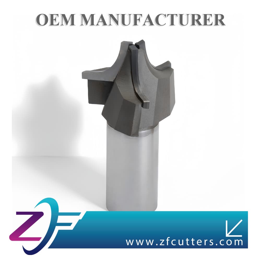 三刃焊接硬质合金刀片成型刀 ZF_HJD_11